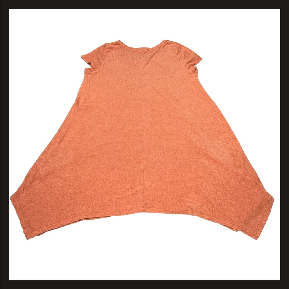 Pure Jill Petite XL Burnt Orange Swing Dress Soft Knit A-Line Comfy Travel NWOT